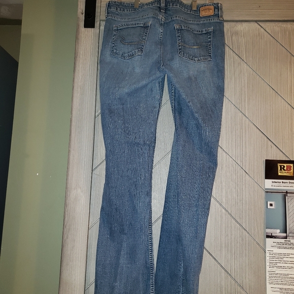 Levi's signature low rise boot cut women's Misses 14 long jeans 32 lenth. - Picture 3 of 7